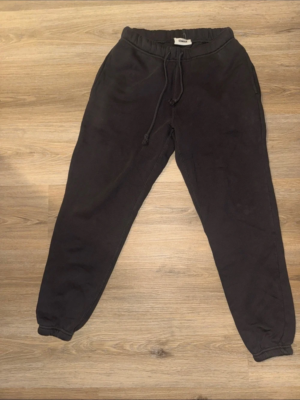 Elwood Black Sweatpants - Picture 2 of 4